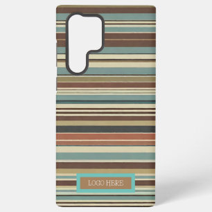 Personalised Striped Samsung Galaxy Case