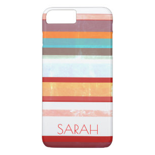 Personalised Stripes iPhone 8 Plus/7 Plus Case