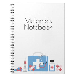 Personalised Student Nurse Journal Any Colour Name