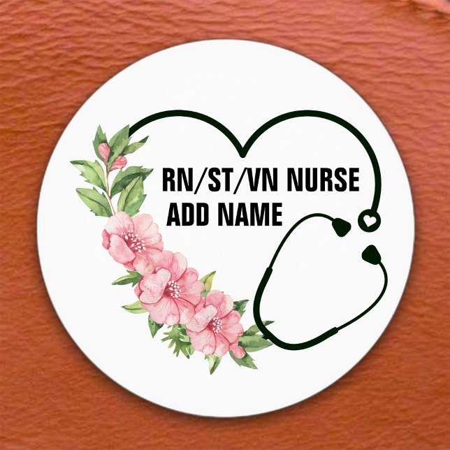 Personalised Student-Registered-Veteran Nurse Name (Creator Uploaded)