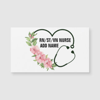 Personalised Student-Registered-Veteran Nurse Name