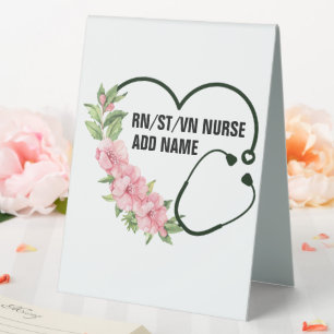 Personalised Student-Registered-Veteran Nurse Name