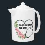 Personalised Student-Registered-Veteran Nurse Name<br><div class="desc">Personalised Nurse Name Design For Registered,  Student,  Veteran Nurses.</div>