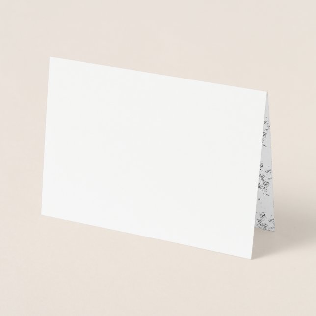 Personalised Study Journal | School Planner Foil Card (Front)