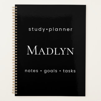 Personalised Study Weekly Planner