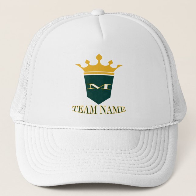 Personalised Stylish Custom Team Name Snapback Hat (Front)