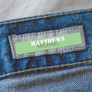 Personalised Stylish Kids Back To School Labels