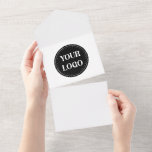 Personalised, stylish, modern & minimal all in one invitation<br><div class="desc">This design is useable by all. The text,  colours,  logo,  and images may all be added,  changed,  or resized as needed. Many thanks.</div>