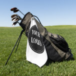 Personalised, stylish, modern & minimal golf towel<br><div class="desc">This design is useable by all. The text,  colours,  logo,  and images may all be added,  changed,  or resized as needed. Many thanks.</div>