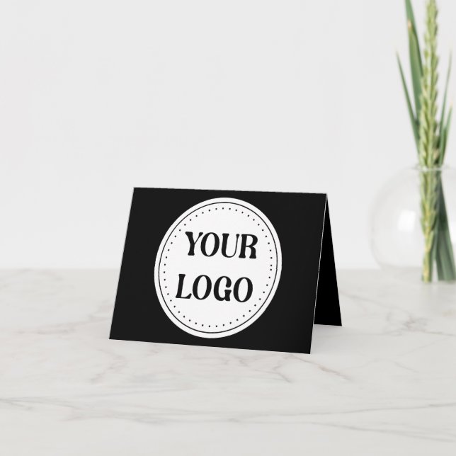 Personalised, stylish, modern & minimal note card (Front)