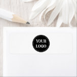 Personalised, stylish, modern & minimal return address label<br><div class="desc">This design is useable by all. The text,  colours,  logo,  and images may all be added,  changed,  or resized as needed. Many thanks.</div>