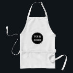 Personalised, stylish, modern & minimal standard apron<br><div class="desc">This design is useable by all. The text,  colours,  logo,  and images may all be added,  changed,  or resized as needed. Many thanks.</div>