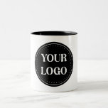 Personalised, stylish, modern & minimal Two-Tone coffee mug<br><div class="desc">This design is useable by all. The text,  colours,  logo,  and images may all be added,  changed,  or resized as needed. Many thanks.</div>