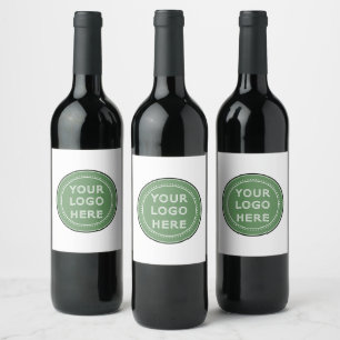 Personalised, stylish, modern & minimal wine label