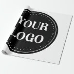 Personalised, stylish, modern & minimal wrapping paper<br><div class="desc">EVERYONE CAN USE THIS DESIGN.You are free to add,  edit,  or resize the logo,  photo,  text,  and colours as you choose.Many thanks.</div>