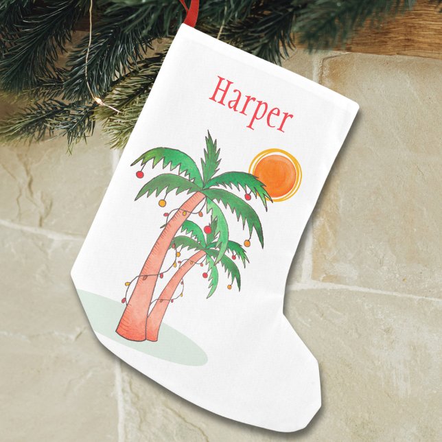 Personalised Summer Christmas Stocking (Creator Uploaded)
