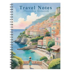 Personalised Summer in France Travel Notebook -