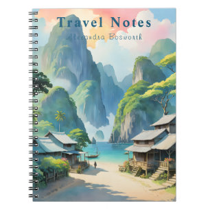 Personalised Summer in Philippines Travel Notebook