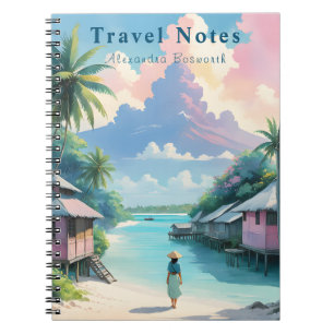 Personalised Summer in Philippines Travel Notebook