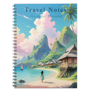Personalised Summer in Philippines Travel Notebook