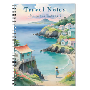 Personalised Summer in South Korea Travel Notebook
