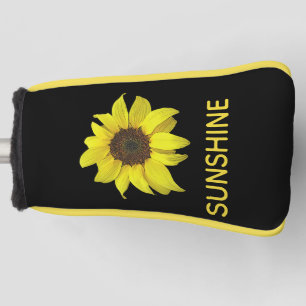 Personalised Sunflower Putter Cover