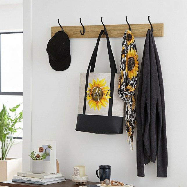 Personalised sunflower  tote bag (Creator Uploaded)