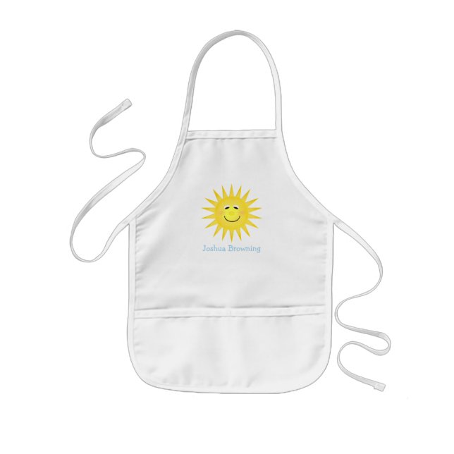 Personalised Sunshine Apron (Front)