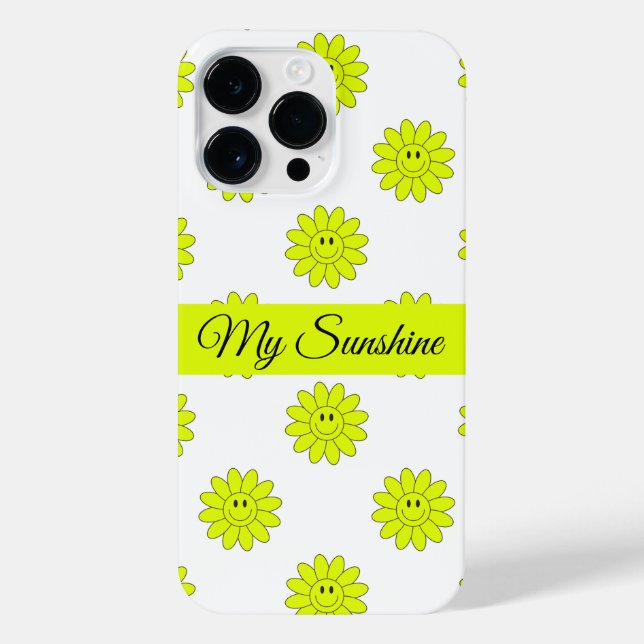 Personalised sunshine iPhone case (Back)