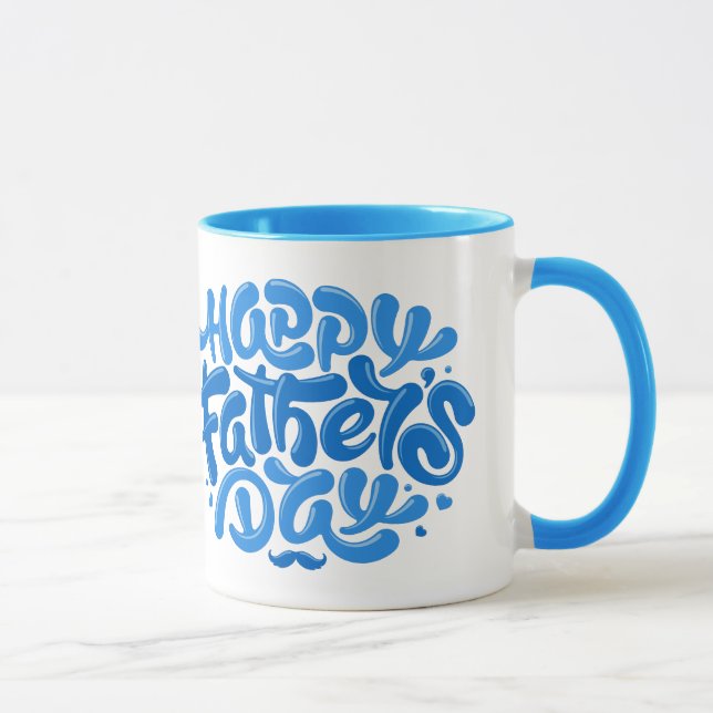  Personalised Super DAD/Happy Father's day  Mug (Right)