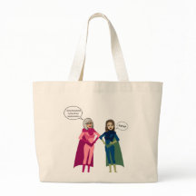 Personalised Super Friends Tote Bag