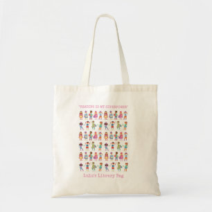 Personalised Superhero Library Bag