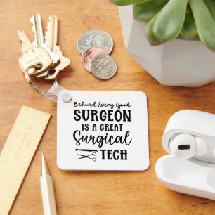 Personalised Surgical Tech   Surgical Technologist Key Ring