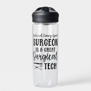 Personalised Surgical Tech   Surgical Technologist Water Bottle