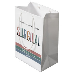 Personalised Surgical Technologist Week OR Tech Medium Gift Bag