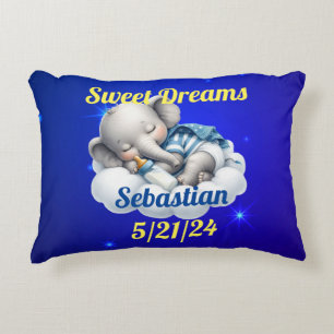 Personalised sweet dreams decorative cushion