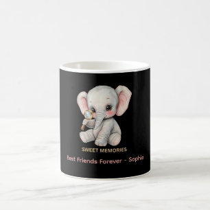 Personalised Sweet Memories Elephant Mug