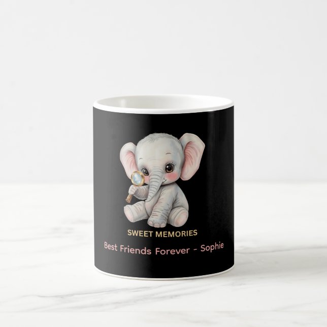 Personalised Sweet Memories Elephant Mug (Center)