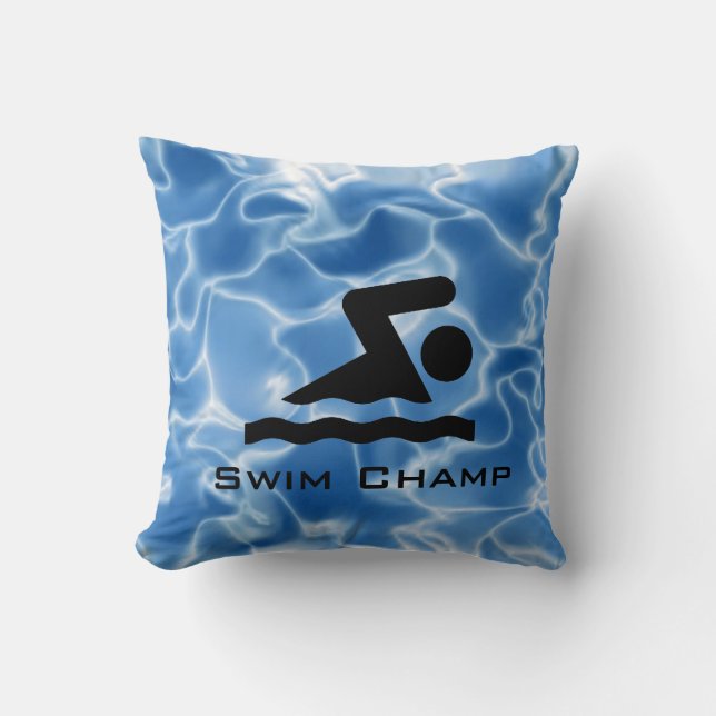Personalised Swim Pillow (Front)