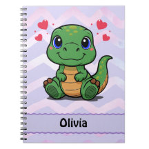 Personalised T-Rex Dinosaur Notebook