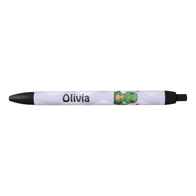 Personalised T-Rex Dinosaur Pen (Front)