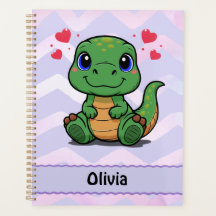 Personalised T-Rex Dinosaur Planner