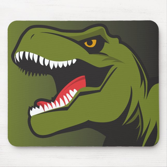 Personalised T-Rex Mouspad Mouse Pad (Front)