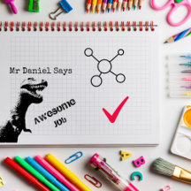 Personalised T-Rex Teachers Awesome Job