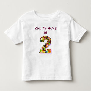 Personalised T-Shirt for a Two Year Old