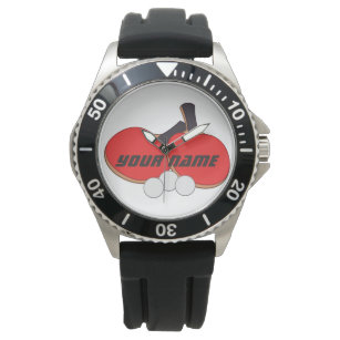 Personalised Table Tennis Ping Pong Watch