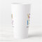 Personalised Tall Latte Mug Custom Logo 17 oz