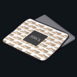 Personalised Tan Lyrical Shoe Dance Teacher Gift Laptop Sleeve<br><div class="desc">Features an original illustration of a tan lyrical dance shoe. Great for your favourite dancer,  teacher,  choreographer or studio owner. Don't see what you're looking for? Need help with customisation? Click "rebeccaheartsny" (upper right corner) then "contact this designer" to have something created just for you!</div>