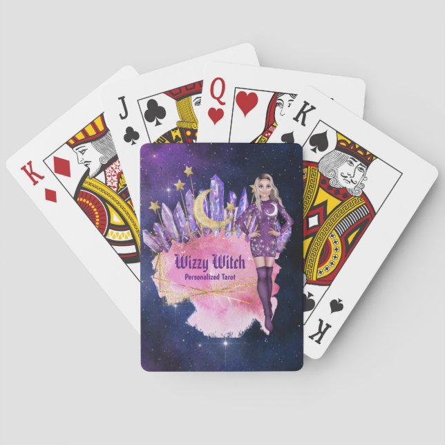 Personalised Tarot Cards using Plain Deck Crystals (Back)