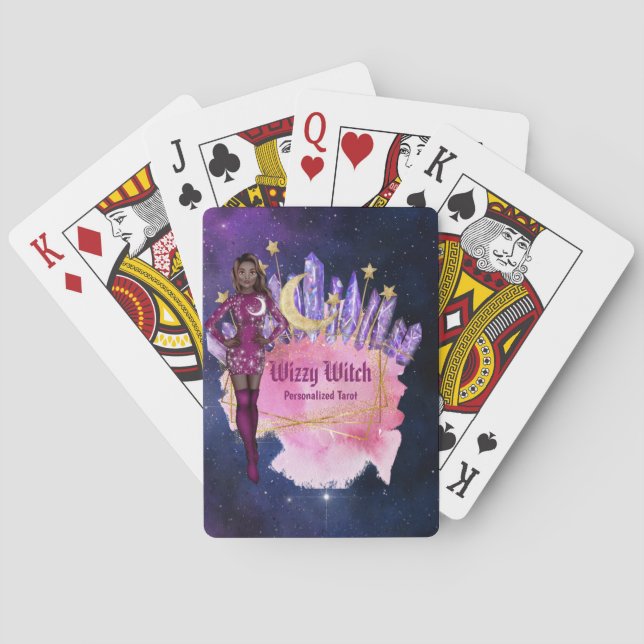 Personalised Tarot Cards using Plain Deck Crystals (Back)